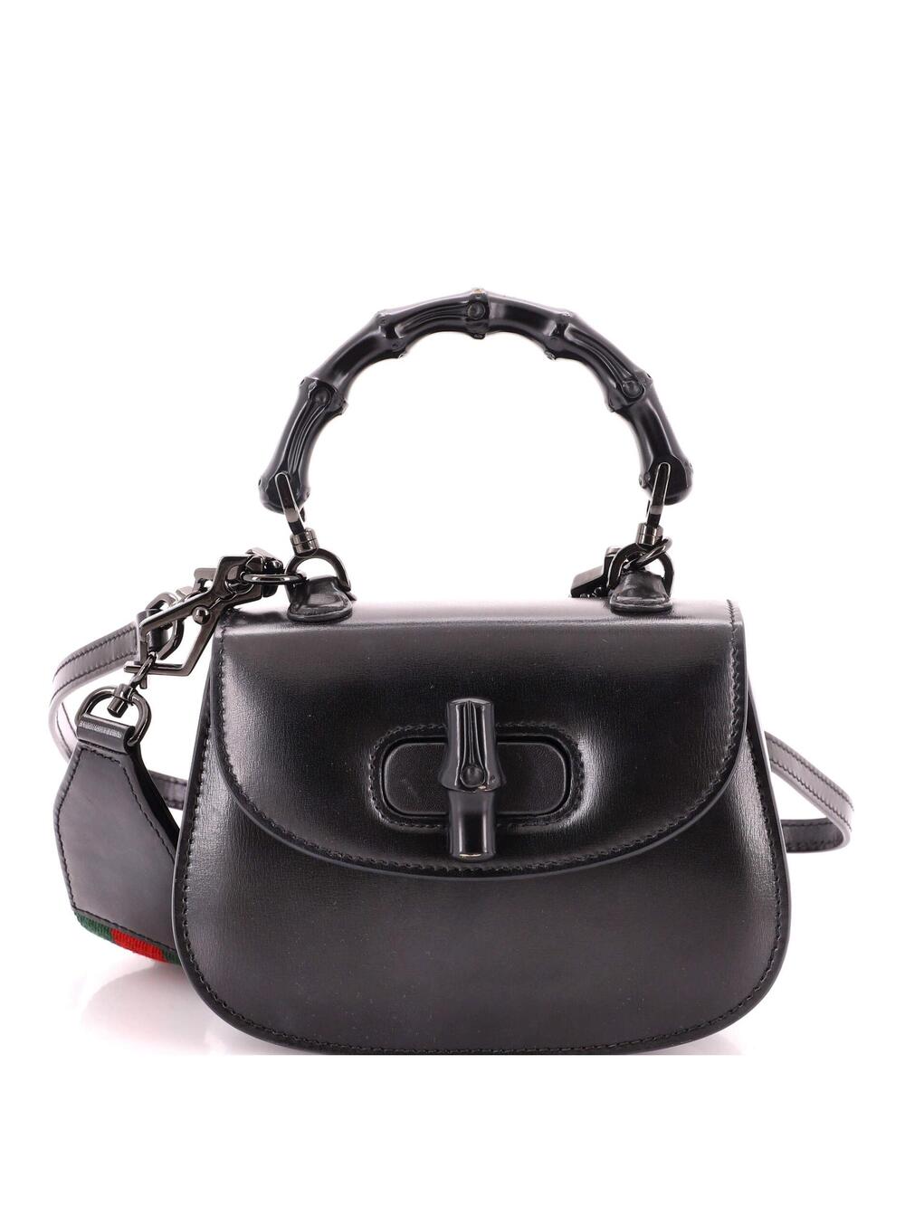 Gucci Bamboo Top Handle Bag Leather #364557G24B